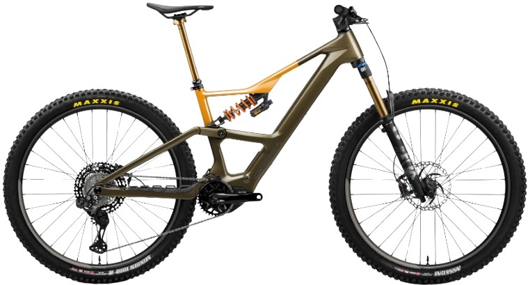 Orbea Rise LT M-Team 630Wh Carbon Dual Suspension Mountain E-Bike 2025