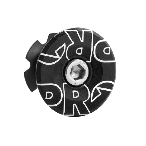 Pro Headset Anodized Alloy Gap Cap 1-1/8" - Black