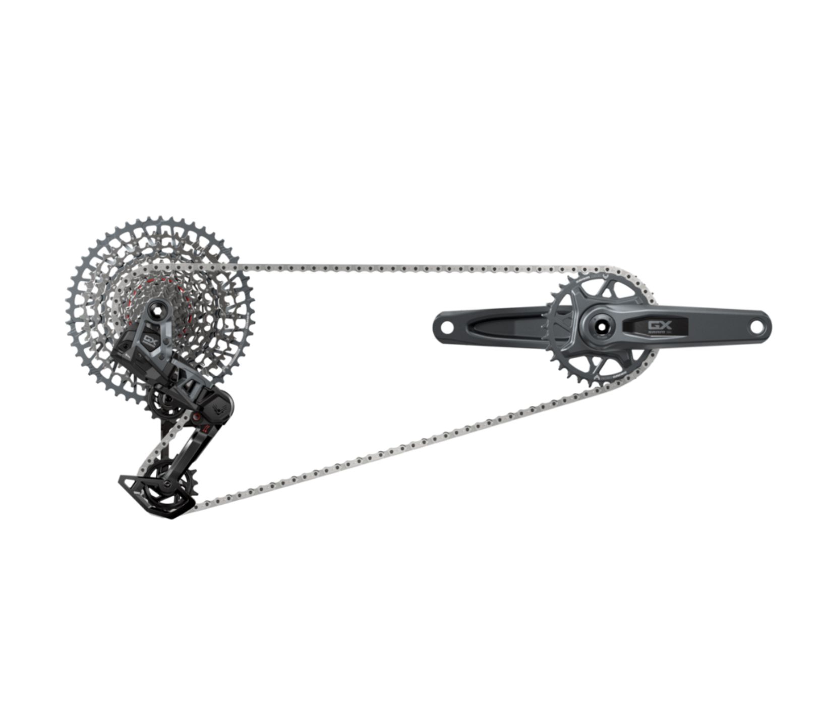 SRAM GX Eagle T-Type Transmission AXS 175mm MTB Groupset