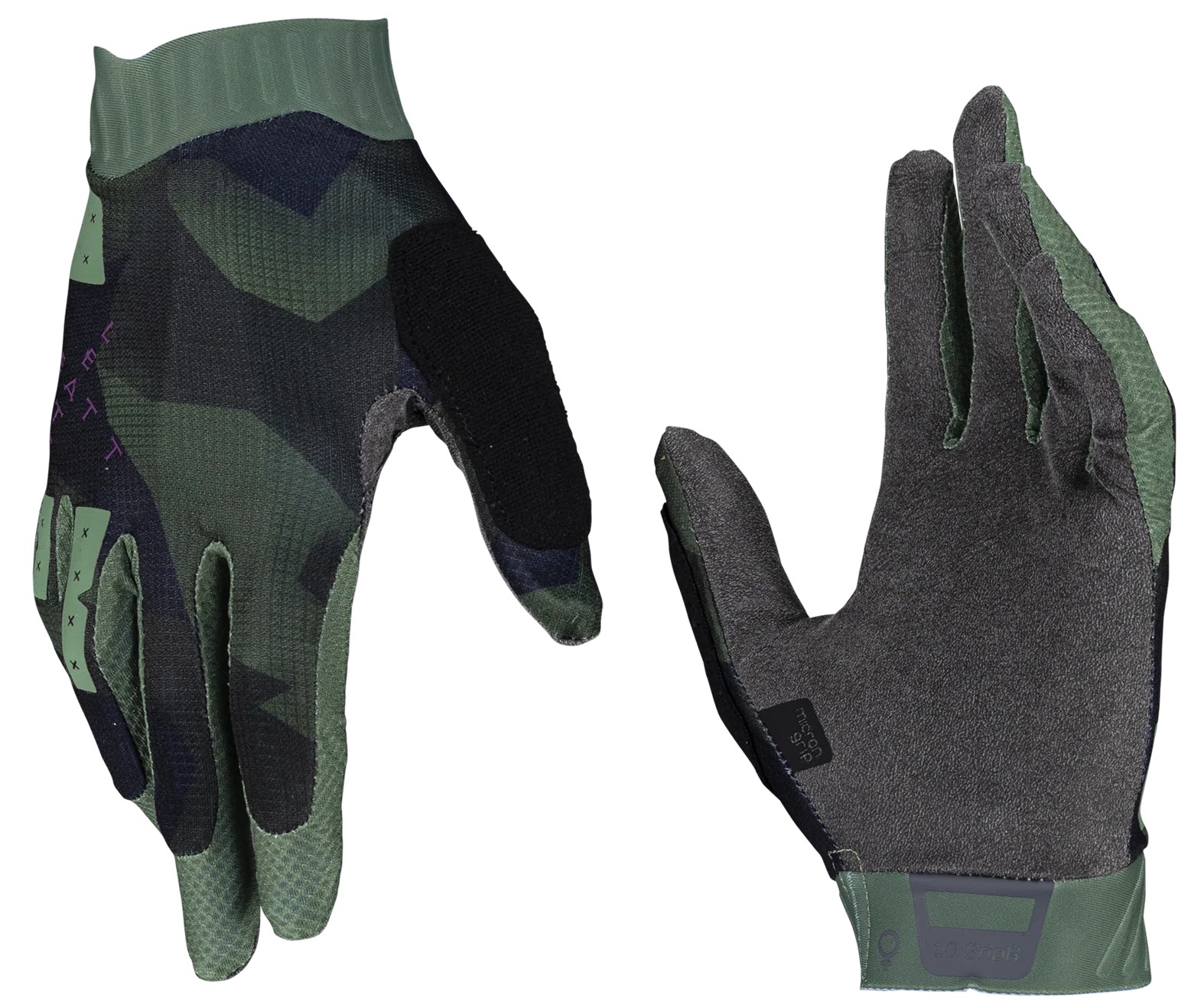 Leatt 1.0 V24 GripR Ladies Long MTB Finger Gloves 