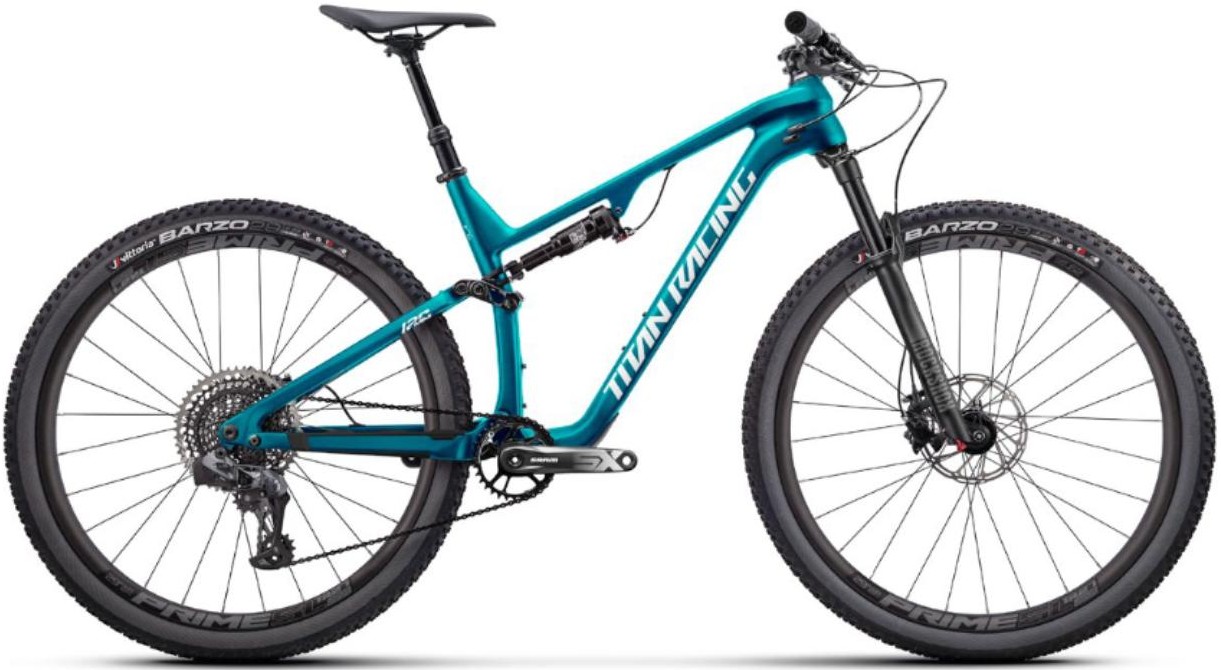 Titan Cypher 120 Dash SE Carbon Dual Suspension Mountain Bike 