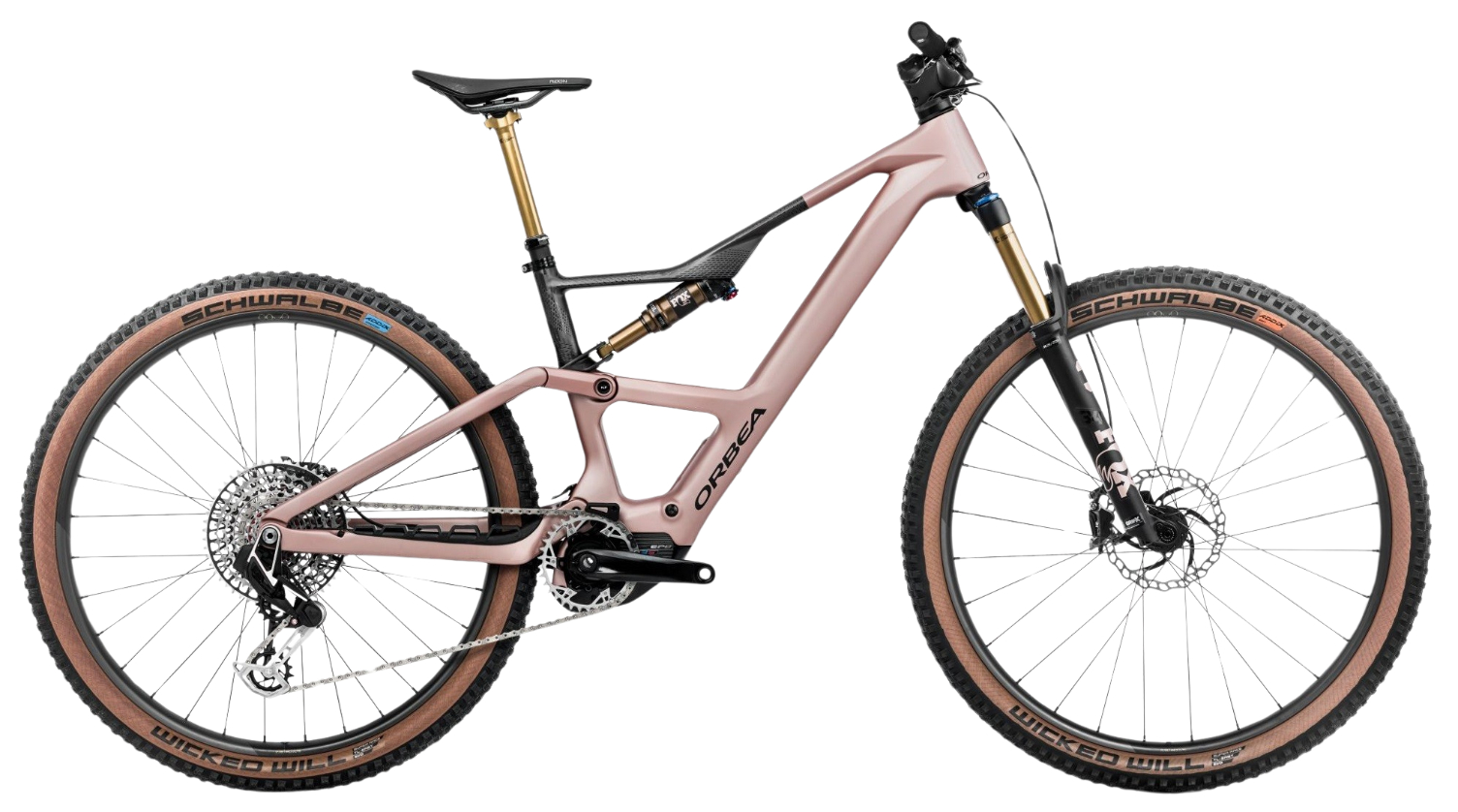 Orbea Rise SL M-LTD 630Wh Carbon Dual Suspension Mountain E-Bike 2025