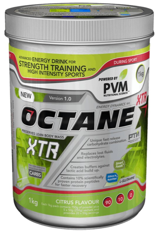 PVM Octane XTR 1Kg Tub - Citrus 