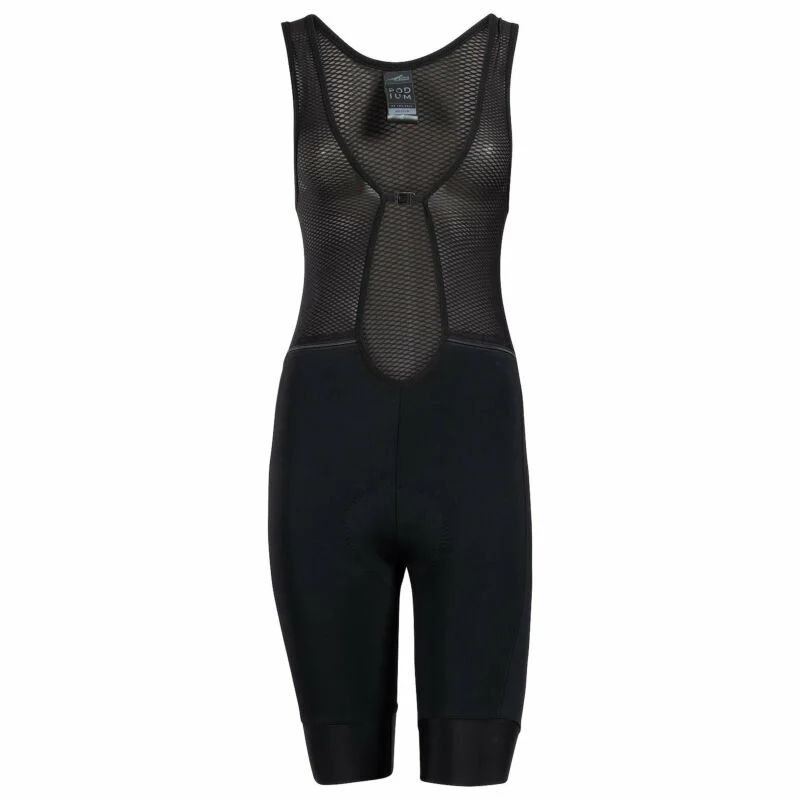 First Ascent Black Podium Women's Bib Shorts