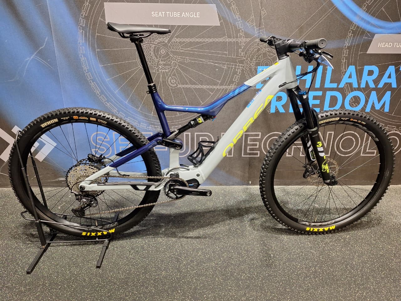 Demo Orbea Rise H20 20MPH Aluminium Dual Suspension MTB E-Bike XL 2023 