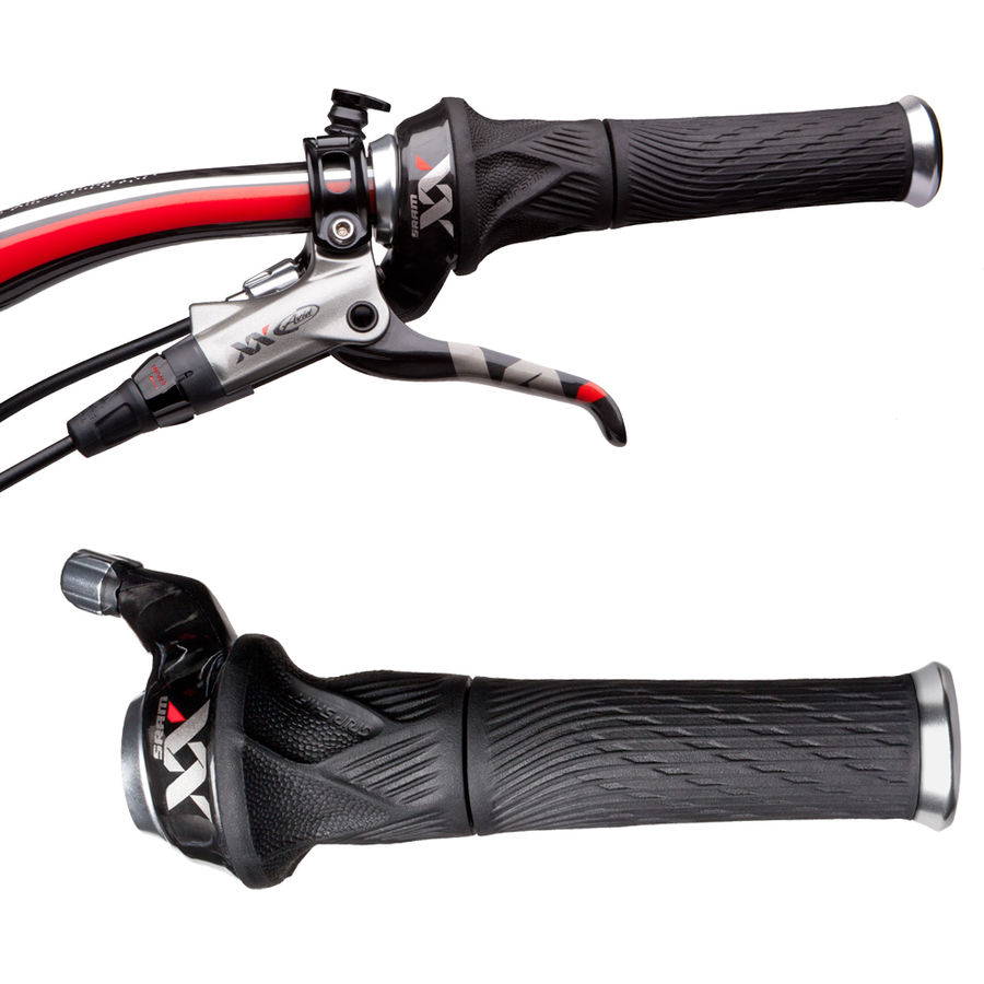 GEAR SHIFT MTB SRAM SL X.0 GRIPSHIFT SET 2X10 RED