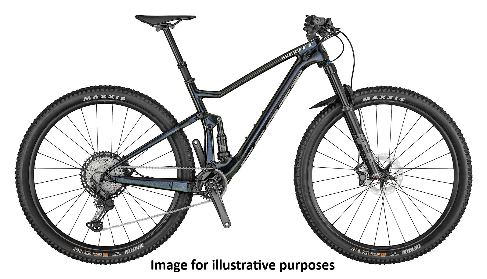 Demo Scott Spark 910 Dual Suspension Carbon Mountain Bike Large 2021