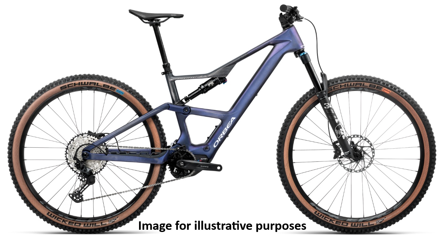 Demo Orbea Rise SL M20 420Wh Carbon Dual Suspension E-MTB  Large 2025