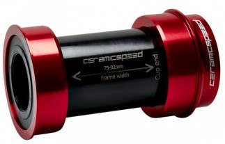 CeramicSpeed SRAM DUB BBright Bearing Kit - Red 