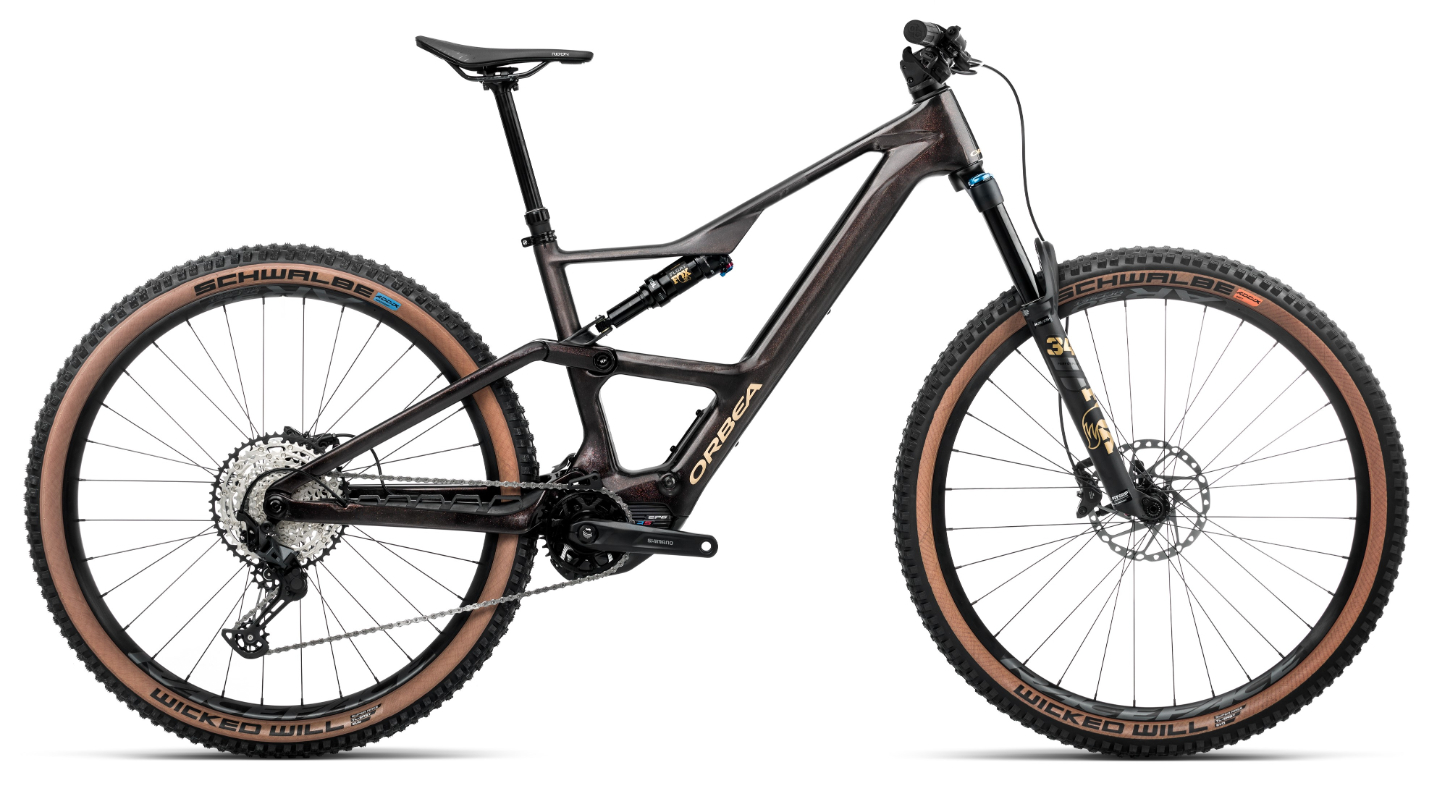 Orbea Rise SL M20 630Wh Carbon Dual Suspension Mountain E-Bike 2025