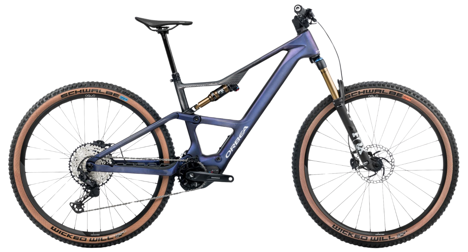Orbea Rise SL M10 630Wh Carbon Dual Suspension Mountain E-Bike 2025