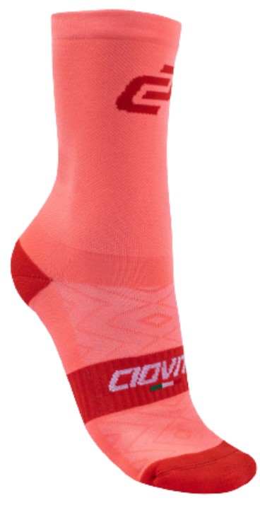 Ciovita Crew Unisex Socks Coral Pink
