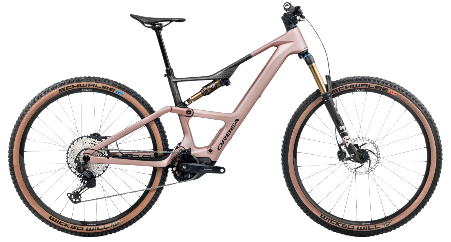 Orbea Rise SL M10 630Wh Carbon Dual Suspension Mountain E-Bike 2025