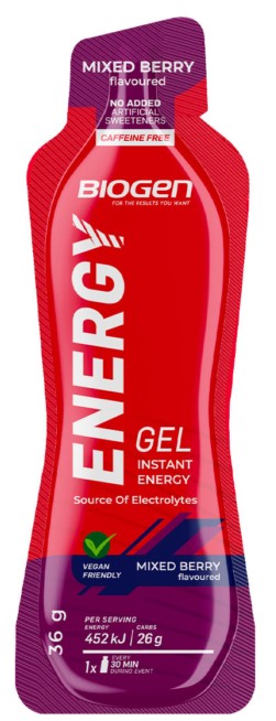 Biogen Energy 36g Gels