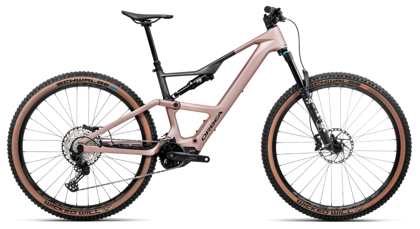 Orbea Rise SL M20 630Wh Carbon Dual Suspension Mountain E-Bike 2025