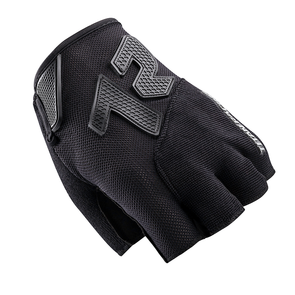 Titan Twitch Black Short Finger Gloves