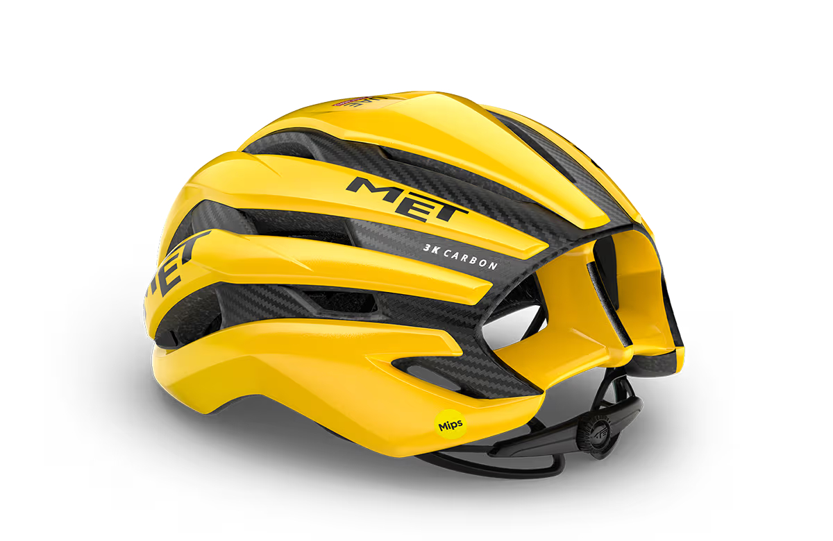 Met Trenta 3K Tour De France Yellow Road Helmet 