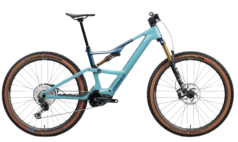 Orbea Rise SL M10 630Wh Carbon Dual Suspension Mountain E-Bike 2025