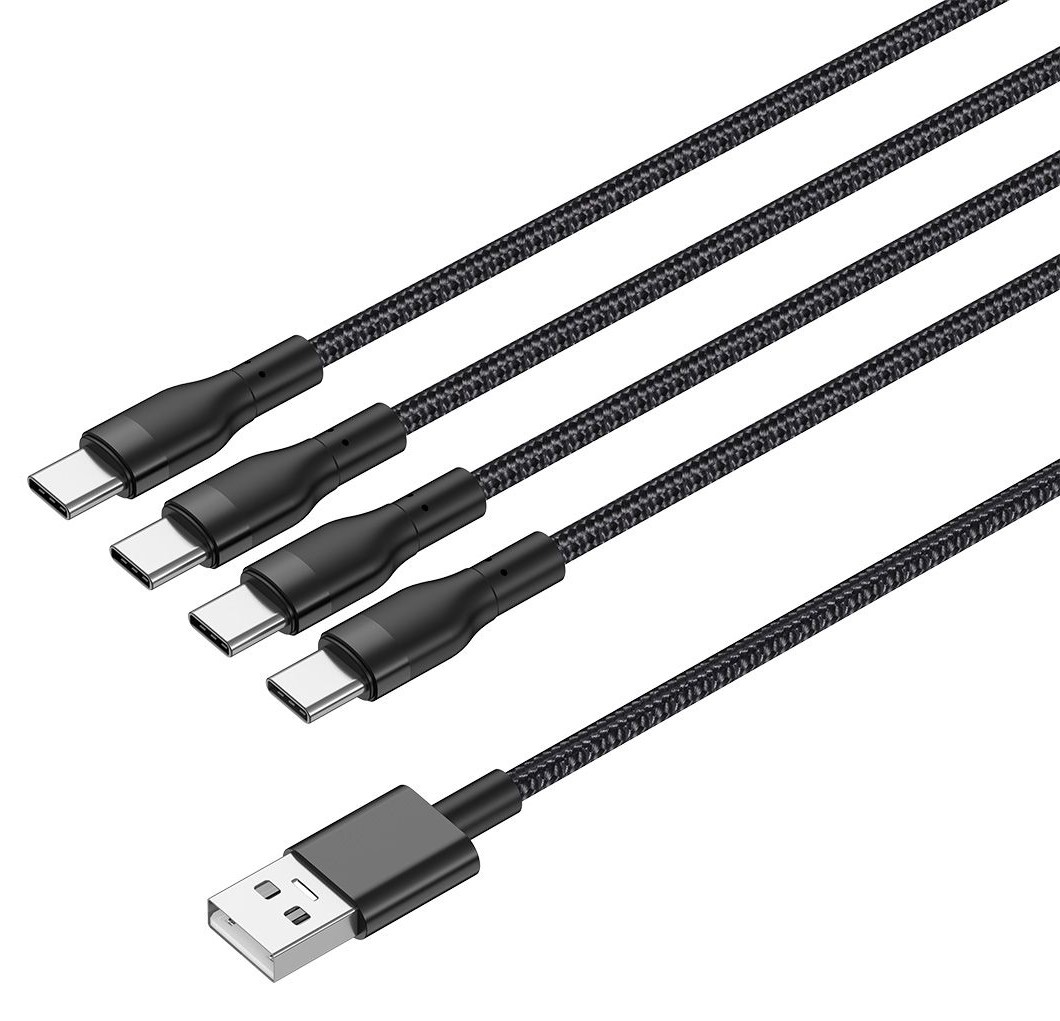 Red-E TimeTraveller C4 4-in-1 USB-C Charging Cable