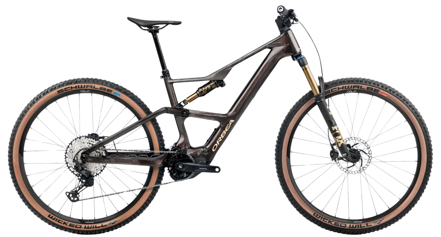 Orbea Rise SL M10 630Wh Carbon Dual Suspension Mountain E-Bike 2025