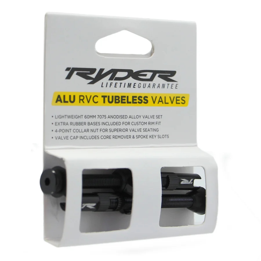 Ryder RVC Tubeless Valve Cap Set 