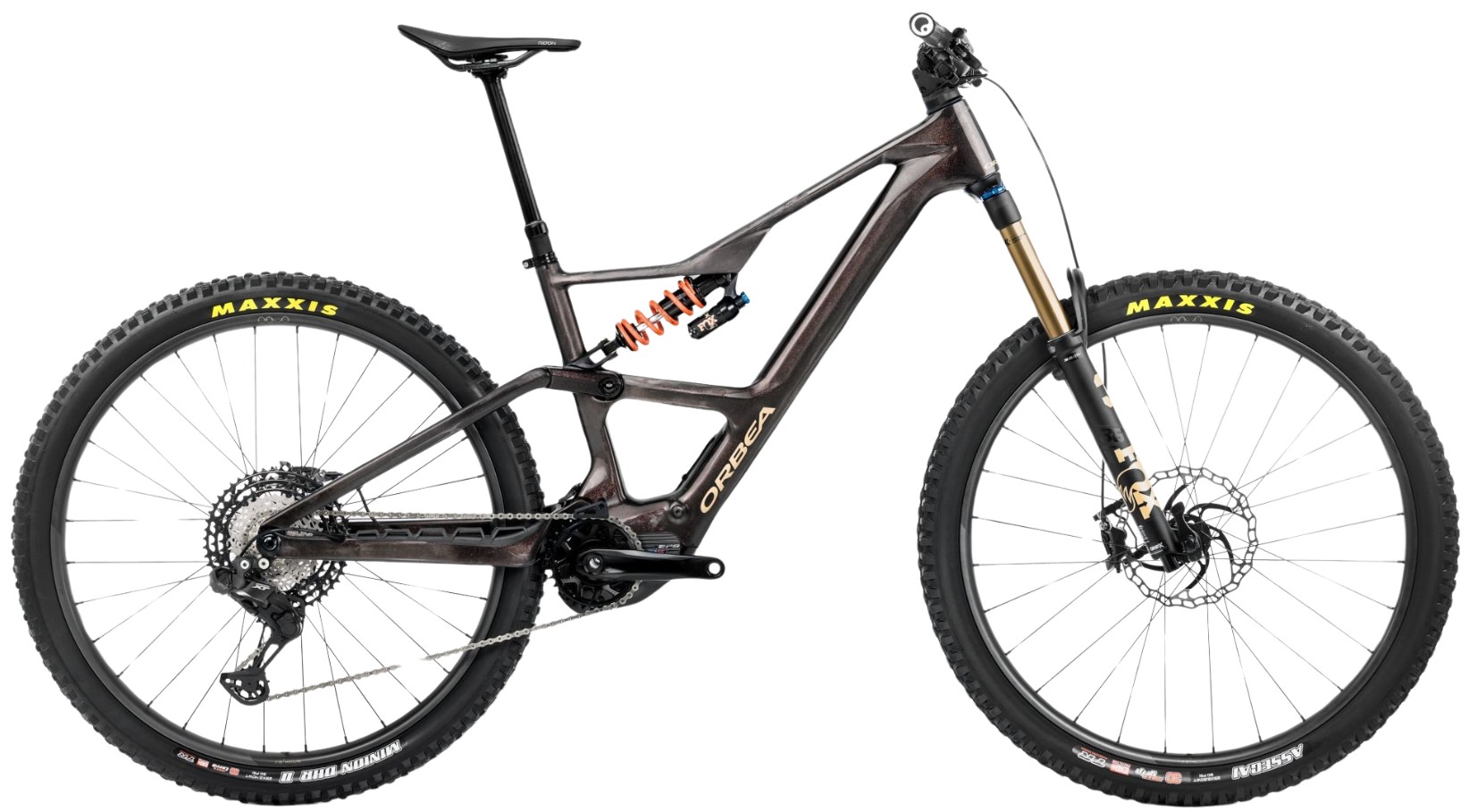 Orbea Rise LT M-Team 630Wh Carbon Dual Suspension Mountain E-Bike 2025