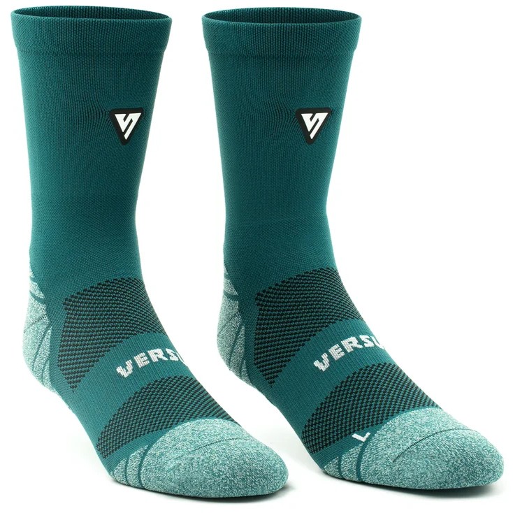 Versus Classic Active Crew Tab Teal Unisex Socks 